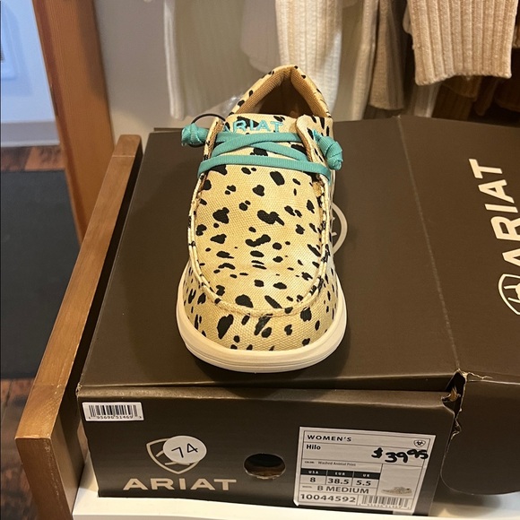 Ariat Hilo Beige and Black Casual Shoes - Picture 2 of 3